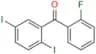 (2,5-Diiodophenyl)(2-fluorophenyl)methanone