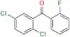(2,5-Dichlorophenyl)(2-fluorophenyl)methanone