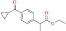 Ethyl 2-(4-(cyclopropanecarbonyl)phenyl)propanoate