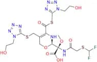 (R)-2-(2-((Difluoromethyl)thio)acetamido)-2-((R)-4-(((1-(2-hydroxyethyl)-1H-tetrazol-5-yl)thio)car…