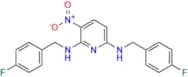 N2,N6-Bis(4-fluorobenzyl)-3-nitropyridine-2,6-diamine