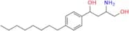 3-Amino-1-(4-octylphenyl)butane-1,4-diol