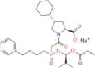 (2S,4S)-4-Cyclohexyl-1-(2-((S)-((R)-2-methyl-1-(propionyloxy)propoxy)(4-phenylbutyl)phosphoryl)ace…