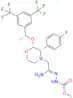 Methyl (Z)-2-(1-amino-2-((2R,3S)-2-((R)-1-(3,5-bis(trifluoromethyl)phenyl)ethoxy)-3-(4-fluoropheny…
