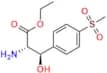 Ethyl (2S,3R)-2-amino-3-hydroxy-3-(4-(methylsulfonyl)phenyl)propanoate