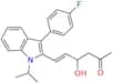 (E)-6-(3-(4-Fluorophenyl)-1-isopropyl-1H-indol-2-yl)-4-hydroxyhex-5-en-2-one