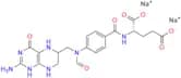 (4-(N-((2-Amino-4-oxo-1,4,5,6,7,8-hexahydropteridin-6-yl)methyl)formamido)benzoyl)-L-glutamic acid…