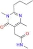 2-(2-Butyl-1,4-dimethyl-6-oxo-1,6-dihydropyrimidin-5-yl)-N-methylacetamide