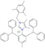 3-(2,6-Dibenzhydryl-4-methylphenyl)-4,5-dimethyl-1-(2,4,6-trimethylbenzyl)-1H-imidazol-3-ium Chlor…