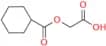 2-((Cyclohexanecarbonyl)oxy)acetic acid