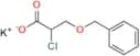 Potassium 3-(benzyloxy)-2-chloropropanoate