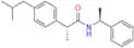 (S,R)-N-(1-Phenylethyl) Ibuprofen Amide