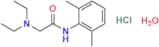 Lidocaine Hydrochloride Monohydrate