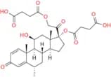 Methylprednisolone 17, 21-disuccinate