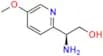 (S)-β-amino-5-methoxy-2-pyridineethanol