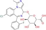 4-hydroxymidazolam glucuronide