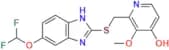 4-O-Demethyl Pantoprazole Sulfide