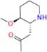 trans-(3-Methoxy-2-Piperidyl)-2-Propanone