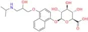 4-Hydroxy Propranolol b-D-Glucuronide