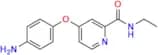 4-(4-Aminophenoxy)-N-ethylpicolinamide