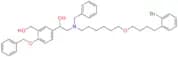 2-(benzyl(6-(4-(2-bromophenyl)butoxy)hexyl)amino)-1-(4-(benzyloxy)-3-(hydroxymethyl)phenyl)ethan-1…