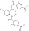 7-Chloro-1-(2-methyl-4-nitrobenzoyl)-2,3-dihydro-1H-benzo[b]azepin-5-yl 2-methyl-4-nitrobenzoate