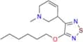 3-(hexyloxy)-4-(1-methyl-1,2,3,6-tetrahydropyridin-3-yl)-1,2,5-thiadiazole