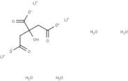 Citric acid trilithium salt tetrahydrate