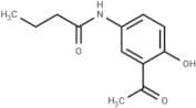 2-Acetyl-4-butyramidophenol