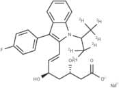 (3S,5R)-Fluvastatin D6 sodium