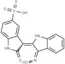 Indirubin-3'-monoxime-5-sulphonic acid