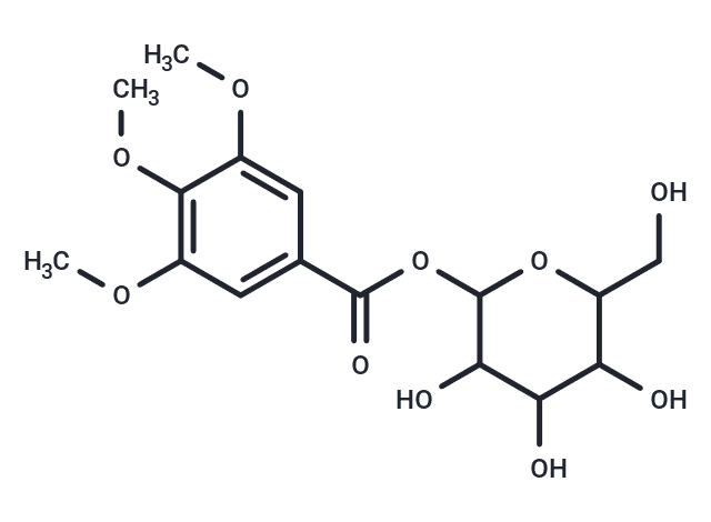 1-O-(3,4,5-Trimethoxybenzoyl)-b-D-glucopyranoside