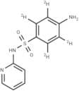 Sulfapyridine-d4
