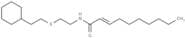 2-(E-2-decenoylamino)ethyl 2-(cyclohexylethyl) sulfide