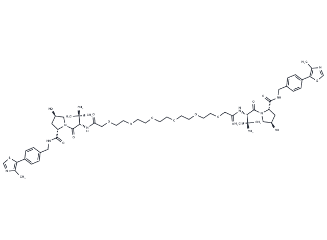 Homo-PROTAC pVHL30 degrader 1