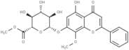 Wogonin 7-O-β-D-glucuronide methyl ester