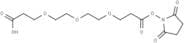 Acid-C2-PEG3-NHS ester