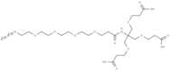 Azido-PEG4-amido-tri-(carboxyethoxymethyl)-methane