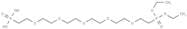 Diethoxy-phosphorylethyl-PEG5-ethylphosphonic acid