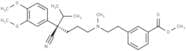 Methyl 3-[2-[[(4R)-4-cyano-4-(3,4-dimethoxyphenyl)-5-methylhexyl]methylamino]ethyl]benzoate