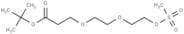 Ms-PEG2-C2-Boc