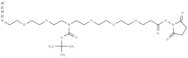 N-(Azido-PEG2)-N-Boc-PEG3-NHS ester