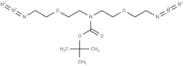 N-Boc-N-bis(C2-PEG1-azide)