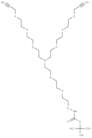 N-(t-Boc-Aminooxy-PEG2)-N-bis(PEG3-propargyl)