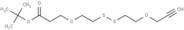 Propargyl-PEG1-SS-PEG1-C2-Boc