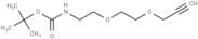 Propargyl-PEG2-NHBoc