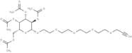 Propargyl-PEG4-tetra-Ac-β-D-galactose