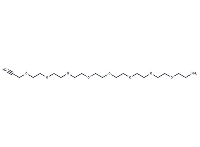 Propargyl-PEG8-NH2