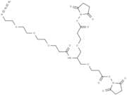 2-(Azido-PEG3-amido)-1,3-bis(NHS ester)