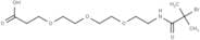 2-Bromo-2,2-dimethyl-acetamido-PEG3-acid